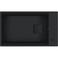 Каменная кухонная мойка Franke KNG PRO 110-62 Black Edition Черный матовый, под столешницу (125.0750.496)