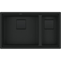 Каменная кухонная мойка Franke KNG PRO 120 Black Edition Черный матовый, под столешницу (125.0750.515)