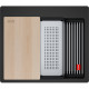 Каменная кухонная мойка Franke KNG PRO 610-53 Black Edition Черный матовый (114.0749.410)