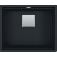 Каменная кухонная мойка Franke KNG 110-52 Черный матовый, под столешницу (125.0750.724)