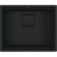 Каменная кухонная мойка Franke KNG 110-52 Black Edition Черный матовый, под столешницу (125.0750.725)