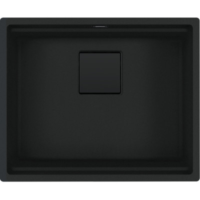 Каменная кухонная мойка Franke KNG 110-52 Black Edition Черный матовый, под столешницу (125.0750.725)