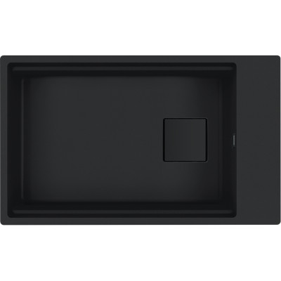 Каменная кухонная мойка Franke KNG 110-62 Black Edition Черный матовый, под столешницу (125.0750.754)