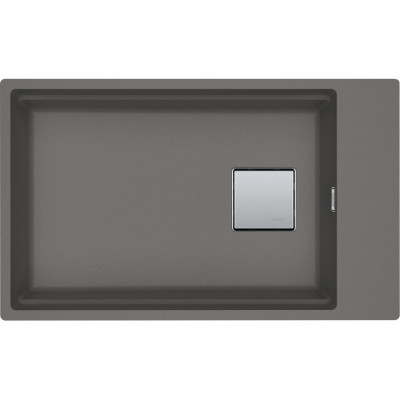 Каменная кухонная мойка Franke KNG 110-62 Серый камень, под столешницу (125.0750.757)