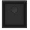 Каменная кухонная мойка Franke MRG 110-37 Black Edition Черный матовый, под столешницу (125.0699.225)