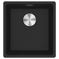Каменная кухонная мойка Franke MRG 110-37 Черный матовый, под столешницу (125.0701.774)