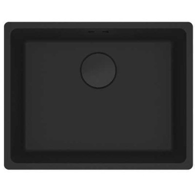 Каменная кухонная мойка Franke MRG 110-52 Black Edition Черный матовый, под столешницу (125.0699.228)