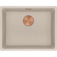 Каменная кухонная мойка Franke MRG 110-52 Copper Edition Сахара, под столешницу (125.0762.030)