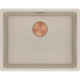 Каменная кухонная мойка Franke MRG 110-52 Copper Edition Сахара, под столешницу (125.0762.030)