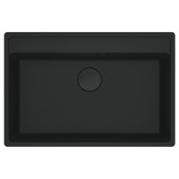 Каменная кухонная мойка Franke MRG 610-72 TL Black Edition Черный матовый (114.0720.007)