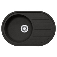 Каменная кухонная мойка Franke ROG 611 Оникс (114.0668.599)