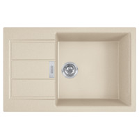 Кухонна мийка з тектонайту Franke S2D 611-78 XL Бежевий (143.0671.747)