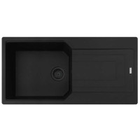 Каменная кухонная мойка Franke UBG 611-100 XL Black Edition Черный матовый (114.0699.232)