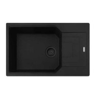 Кам'яна кухонна мийка Franke UBG 611-78 XL Black Edition Чорний матовий (114.0699.233)