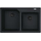 Каменная кухонная мойка Franke UBG 620-78 Black Edition Черный матовый (114.0699.237)