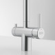 Кухонный смеситель Franke Atlas Neo Clear Water Pull Out с подключением к фильтрованной воде Нержавеющая сталь (120.0758.155)
