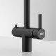 Кухонный смеситель Franke Atlas Neo Clear Water Pull Out с подключением к фильтрованной воде Индустриальный черный (120.0758.156)