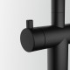 Кухонный смеситель Franke Atlas Neo Clear Water Pull Out с подключением к фильтрованной воде Индустриальный черный (120.0758.156)