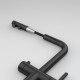 Кухонный смеситель Franke Atlas Neo Clear Water Pull Out с подключением к фильтрованной воде Индустриальный черный (120.0758.156)