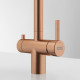 Кухонный смеситель Franke Atlas Neo Clear Water Pull Out с подключением к фильтрованной воде PVD медь (120.0758.158)