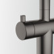 Кухонный смеситель Franke Atlas Neo Clear Water Pull Out с подключением к фильтрованной воде PVD антрацит (120.0758.159)