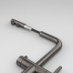 Кухонный смеситель Franke Atlas Neo Clear Water Pull Out с подключением к фильтрованной воде PVD антрацит (120.0758.159)