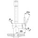 Кухонний змішувач Franke Atlas Neo Spray Нержавіюча сталь (115.0521.441)
