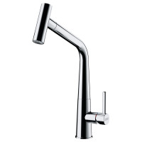 Кухонний змішувач Franke Icon Хром з висувним шлангом (115.0625.188)