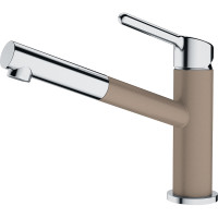 Кухонний кам'яний змішувач Franke Orbit Pull Out Хром-Мигдаль (115.0623.147) Кухонний кам'яний змішувач Franke Orbit Pull Out Хром-Мигдаль (115.0623.147)