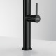 Кухонный смеситель Franke Pescara J Pull Down Индустриальный черный с выдвижным изливом (115.0741.695)