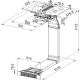 Индукционная варочная поверхность с вытяжкой Franke FSM 709 HI LL KIT Черный (340.0678.204)
