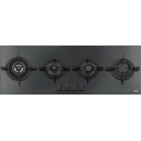 Газова варильна поверхня Franke FHCR 1204 3G TC HE BK C Чорне скло (106.0374.292)