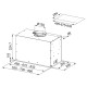 Встраиваемая кухонная вытяжка Franke Box Flush Premium FBFP XS A70 KL Нержавеющая сталь (305.0665.369)