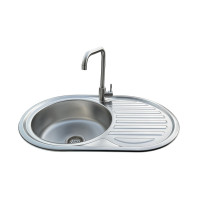 Комплект мийка та змішувач Romzha Dana Nova Satin B (RO41223)