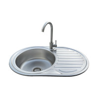 Комплект мийка та змішувач Romzha Dana Nova Textura A (RO41224)