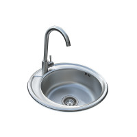 Комплект мийка та змішувач Romzha Sorin Satin A (RO41228)