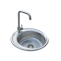 Комплект мийка та змішувач Romzha Sorin Satin B (RO41229)