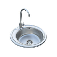 Комплект мийка та змішувач Romzha Sorin Textura A (RO41230)