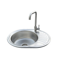 Комплект мийка та змішувач Romzha Taleyta Satin B (RO41233)