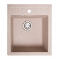 Каменная кухонная мойка Romzha Adiere Bezhvy (401) Бежевый (RO48678)