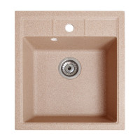 Каменная кухонная мойка Romzha Adiere Piesok (301) Песочный (RO48673)