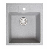 Кам'яна кухонна мийка Romzha Adiere Seda (601) Сірий (RO48676)