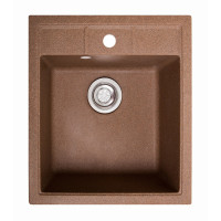 Кам'яна кухонна мийка Romzha Adiere Teracota (701) Теракот (RO48737)