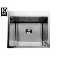 Кухонна мийка з нержавіючої сталі Romzha Arta U-490 матова (RO43437)