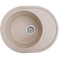 Каменная кухонная мойка Romzha Elagancia 62 Bezhvy (402) Бежевый (RO49636)