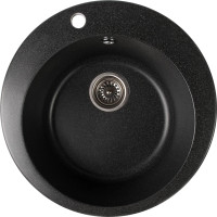 Кам'яна кухонна мийка Romzha Elagancia Antracit (902) Антрацит (RO44528)