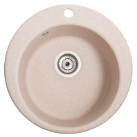 Каменная кухонная мойка Romzha Eva Bezhvy (401) Бежевый (RO43403)