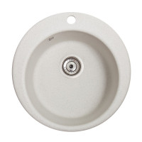 Каменная кухонная мойка Romzha Eva Biela (101) Белый (RO43402)