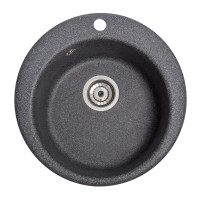 Каменная кухонная мойка Romzha Eva Grafit (201) Графит (RO43401)