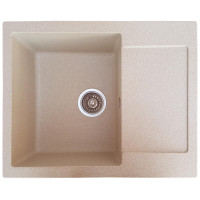 Каменная кухонная мойка Romzha Janta 62 Bezhvy (402) Бежевый (RO42409)